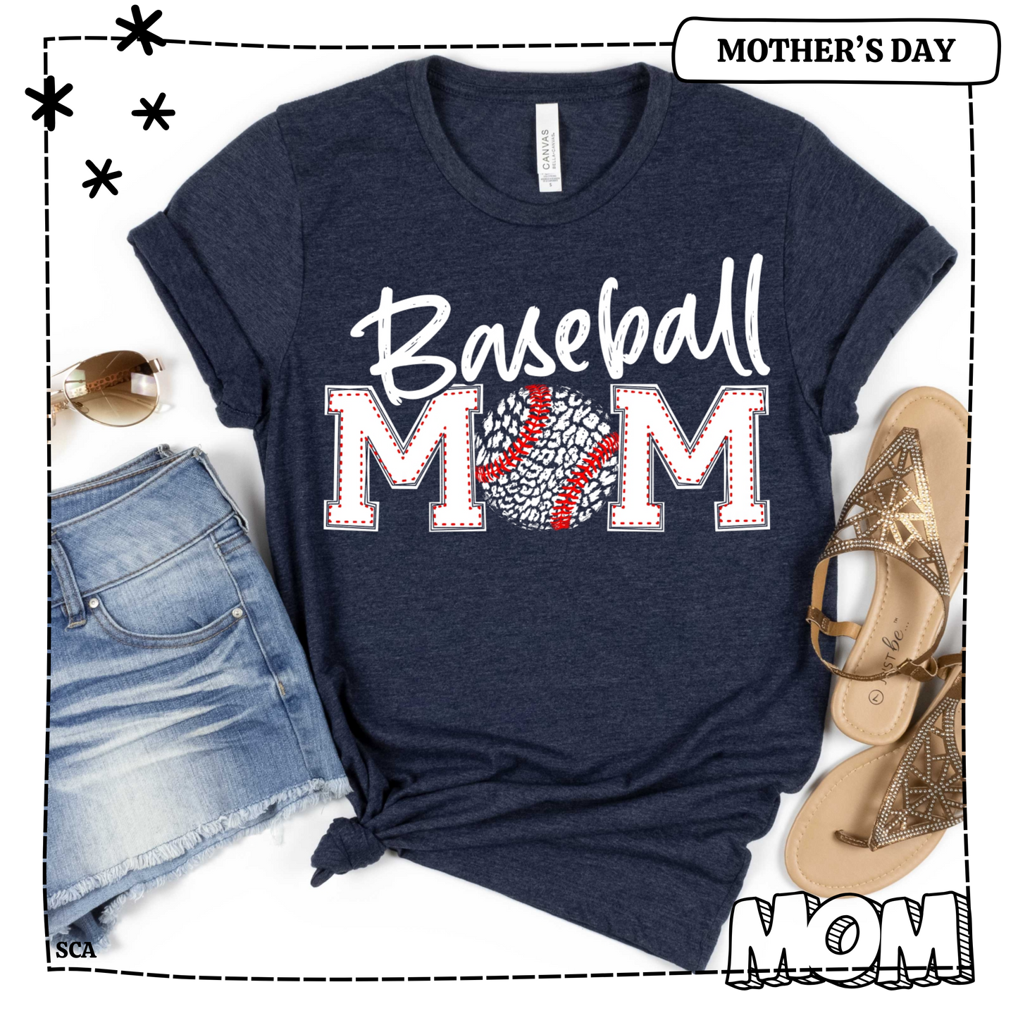 Baseball Mom 2-Color