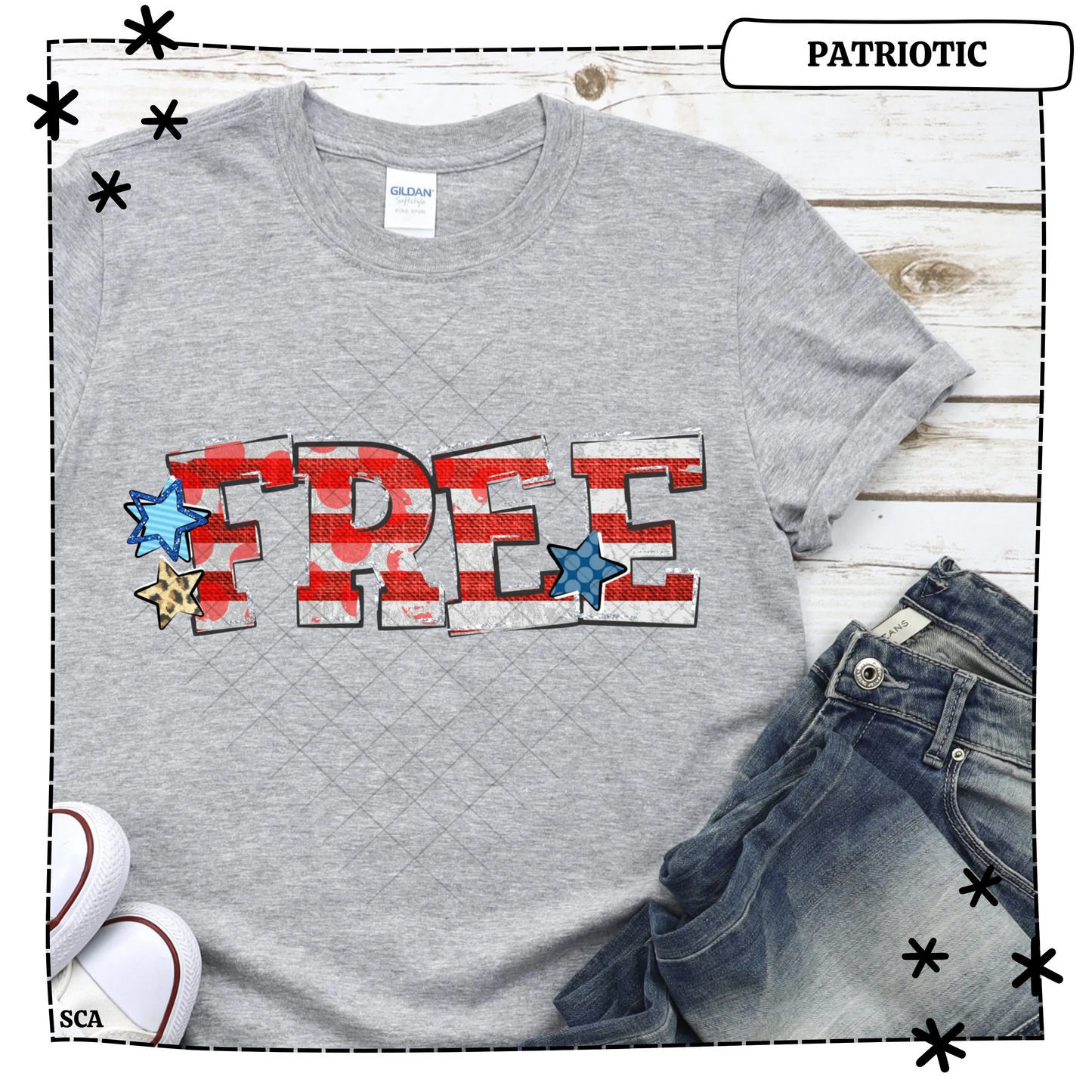 Free Stars Stripes