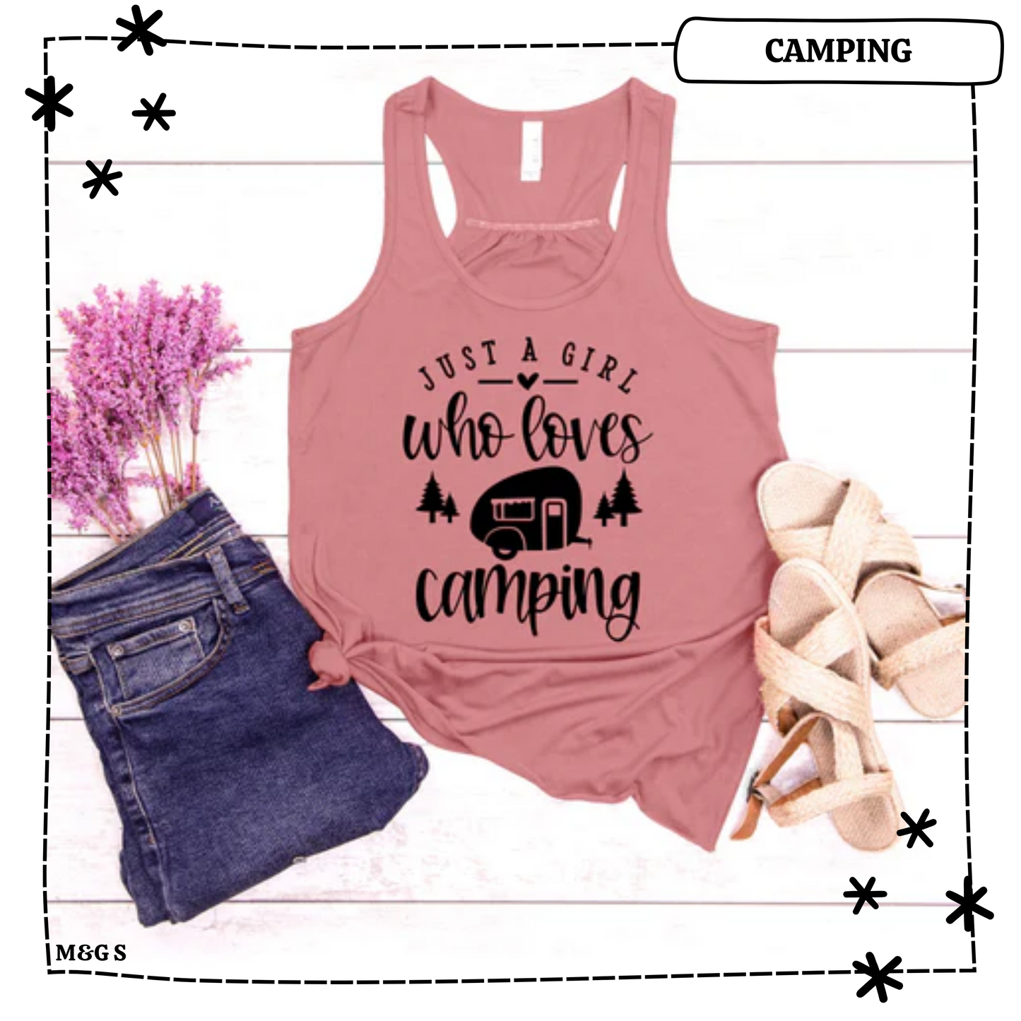 Just a Girl Who Loves Camping