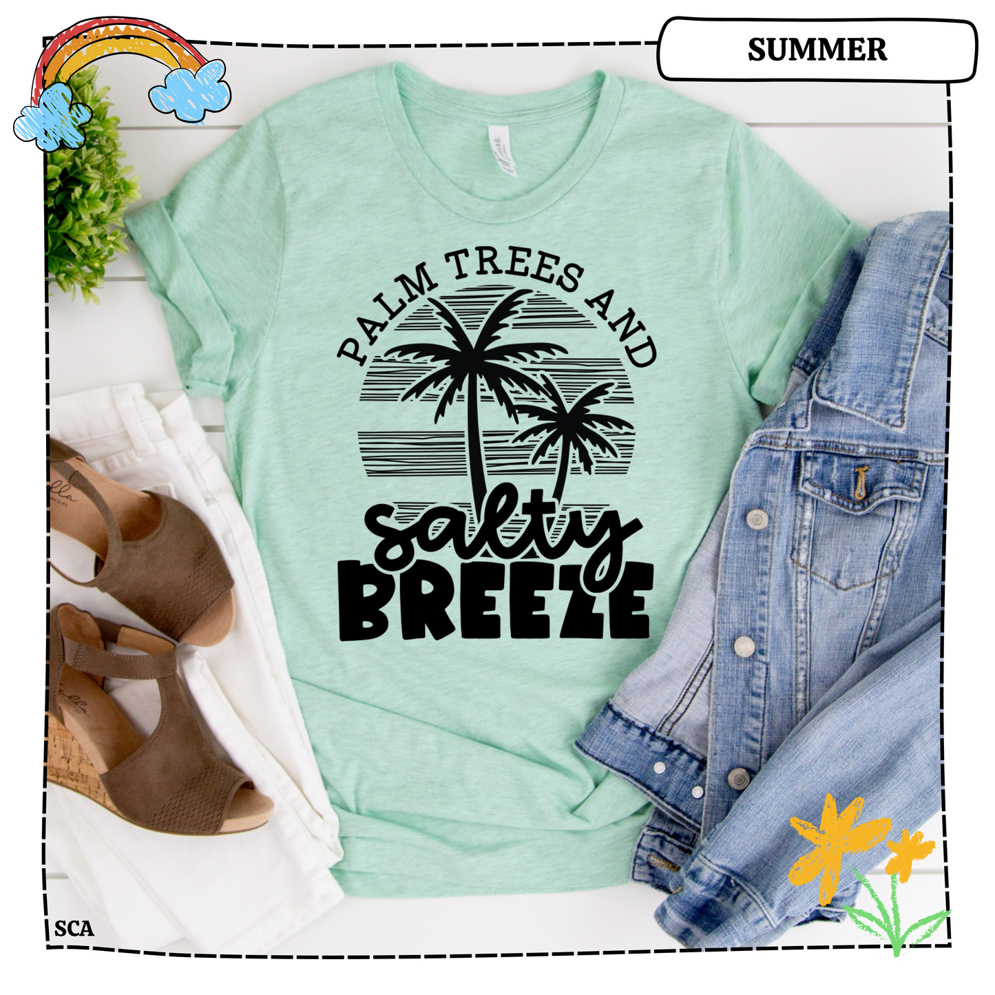 Palm Trees and Salty Breeze