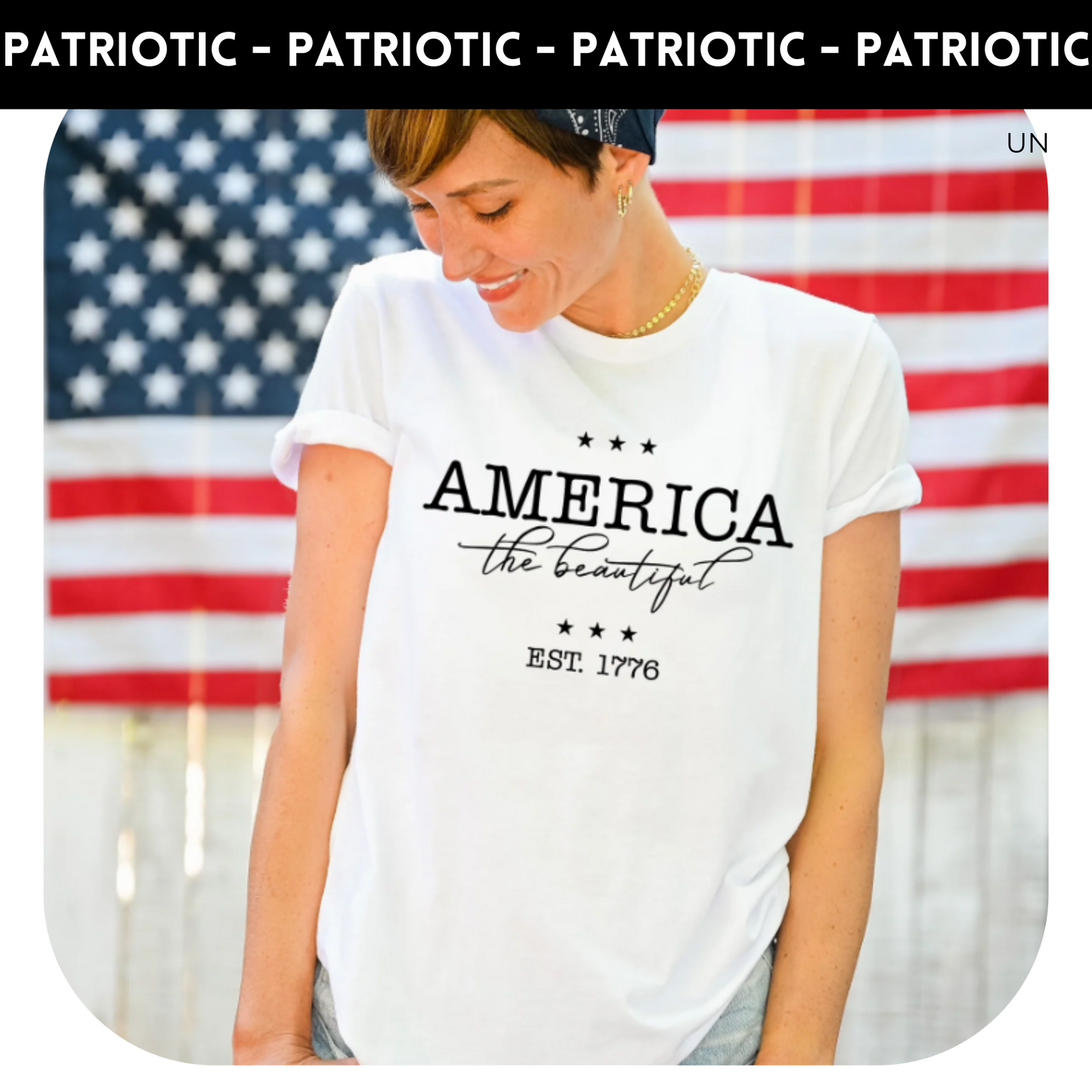 America the beautiful (black)