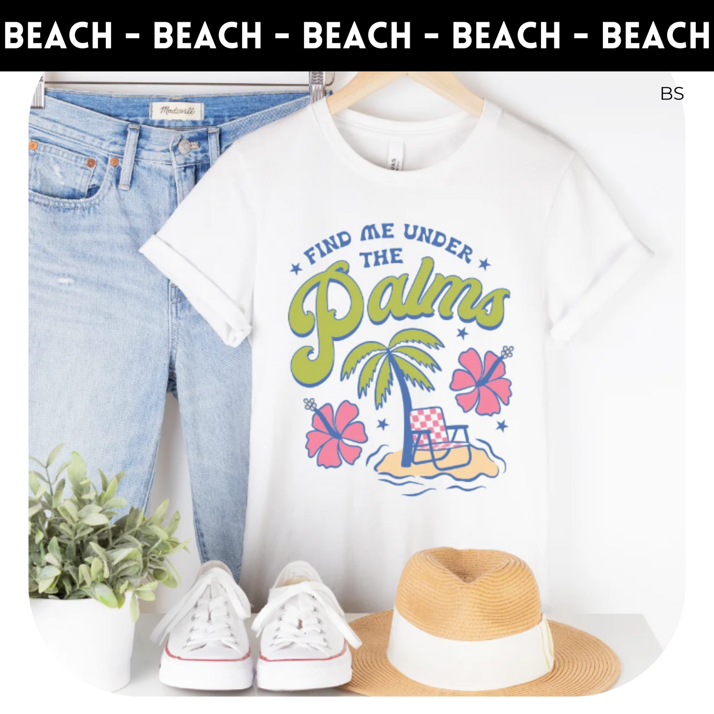 Find me under the palms