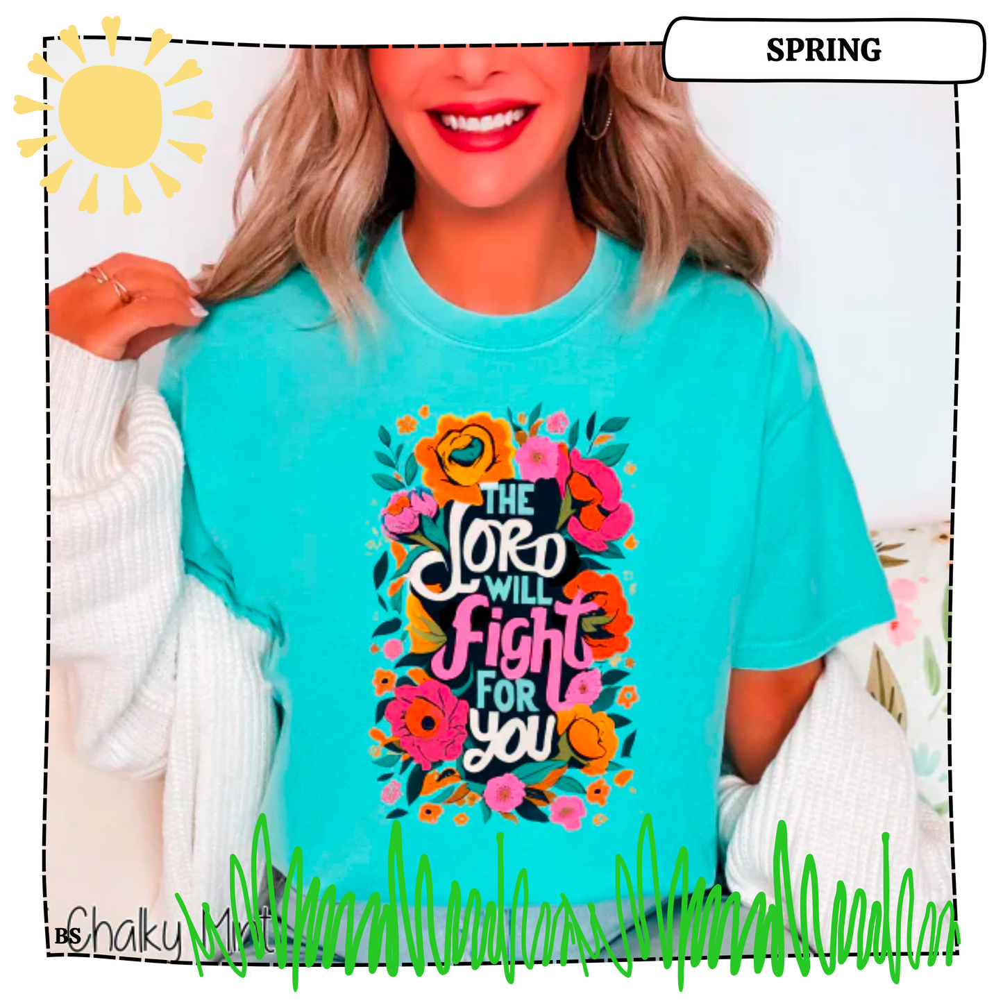 Flower The Lord Will Fight For You