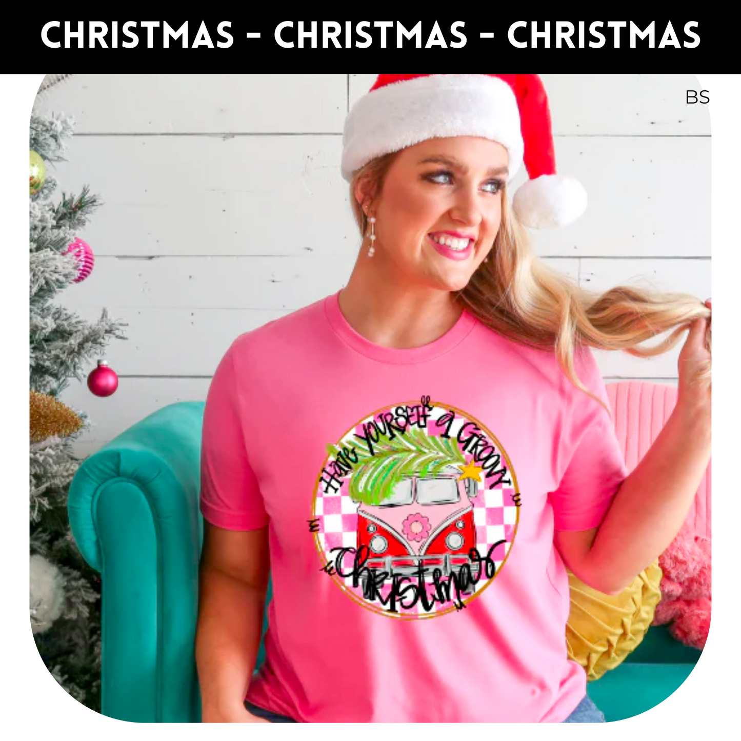 Groovy Christmas Van