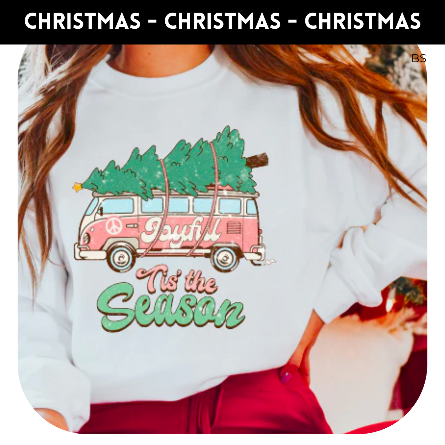 Groovy Joyful Van Tis The Season