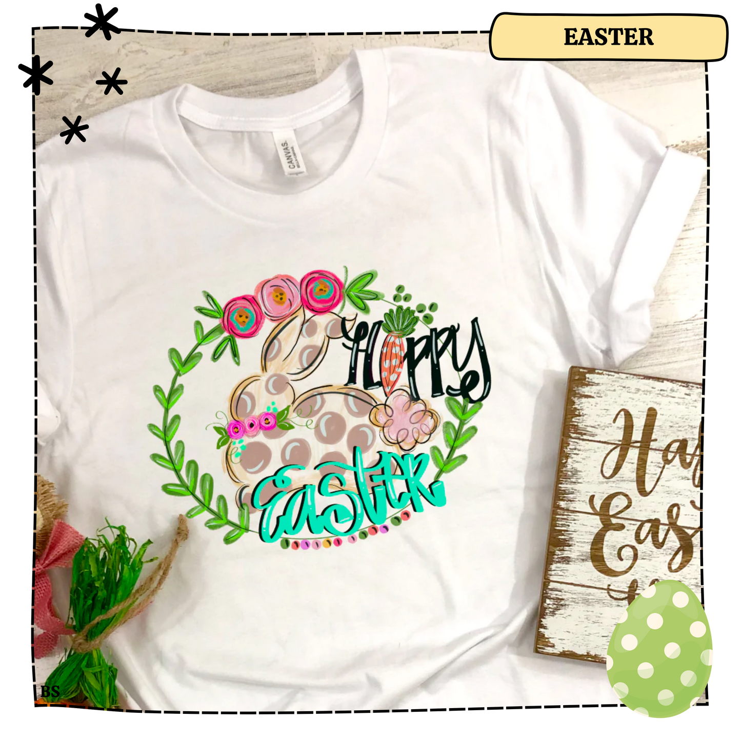 Happy Easter Oval