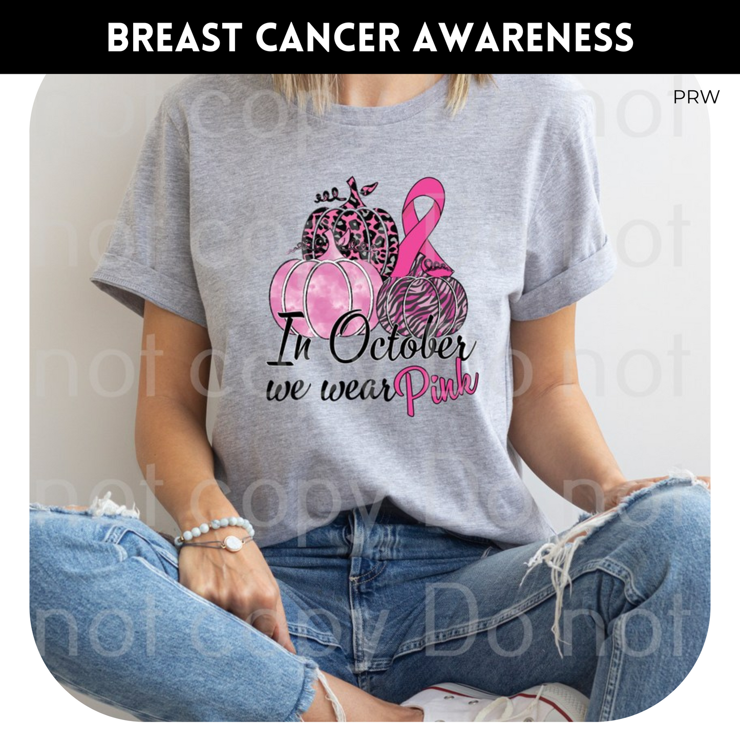 In October We Wear Pink Leopard