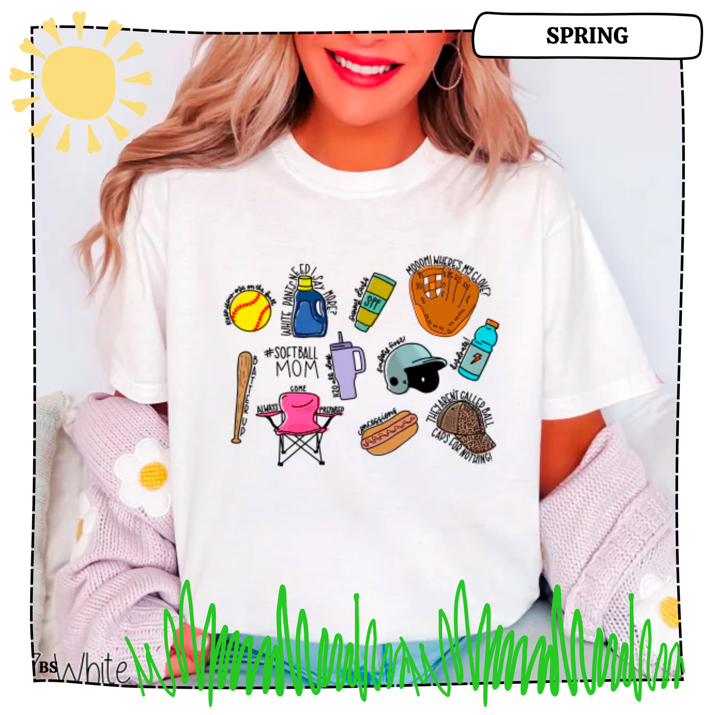 Softball Mom Collage