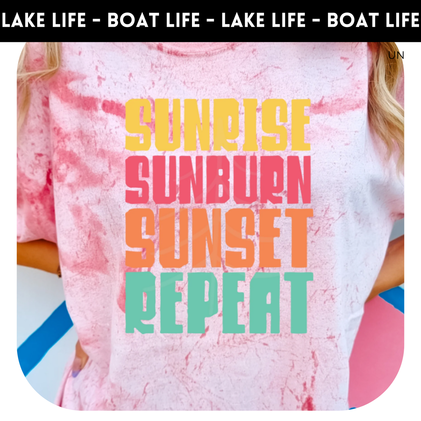 Sunrise Sunburn Sunset Repeat