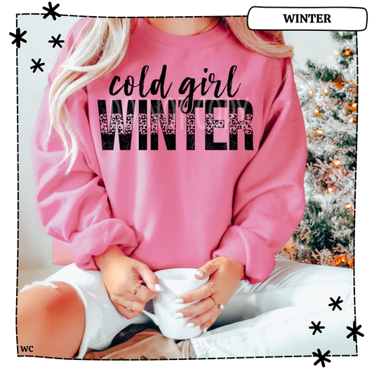 Cold Girl Winter