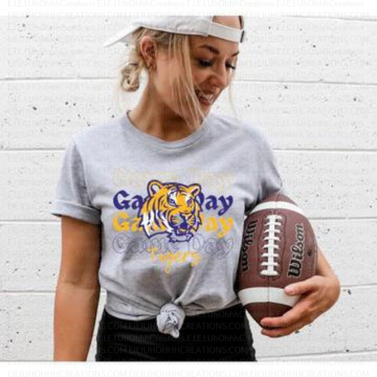 Game Day LSU w/Mascot