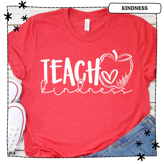 Teach Kindness Apple