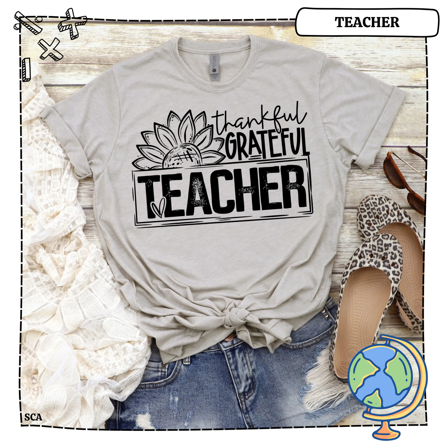 Thankful Grateful Teacher