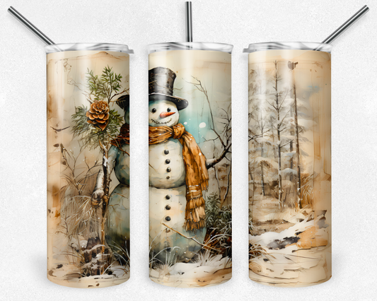 Vintage Christmas Snowman