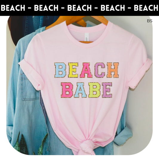 Beach Babe (Faux Chenille)