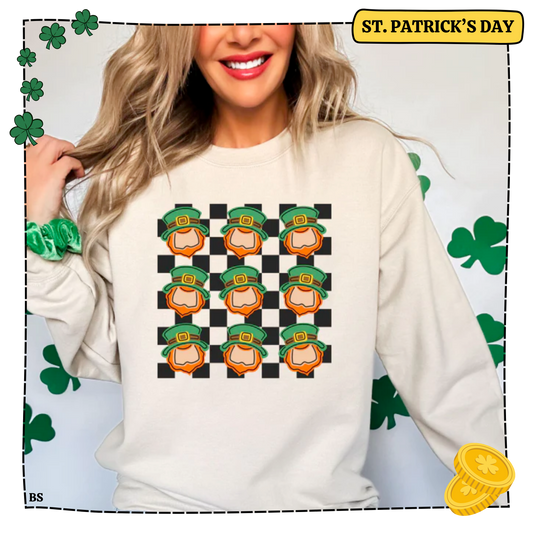 Checkerboard Leprechaun