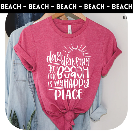 Day drinking at the beach