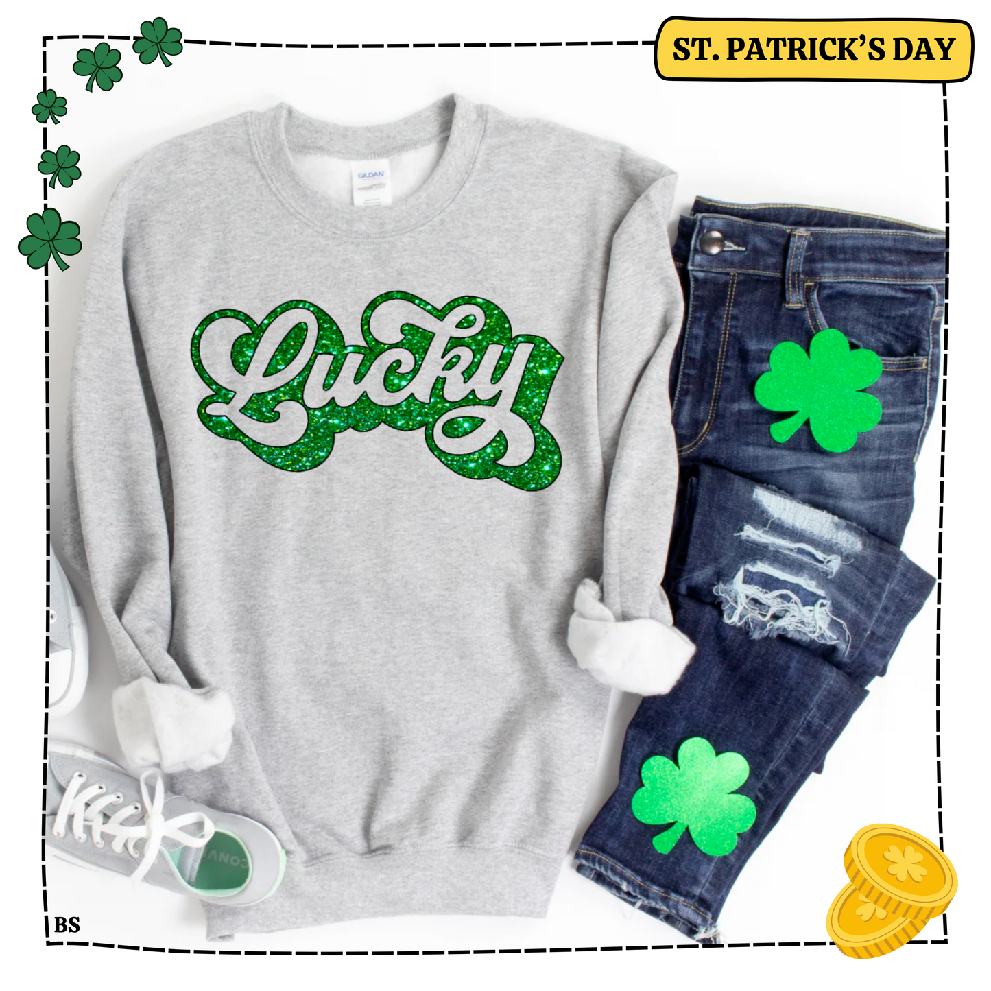 Lucky Green Glitter