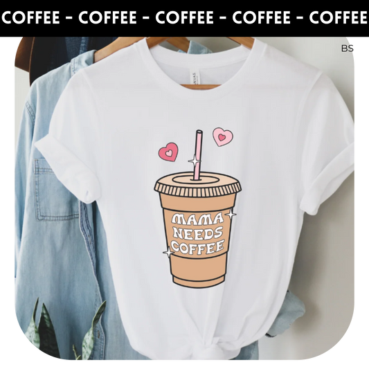 Mama Needs Coffee hearts