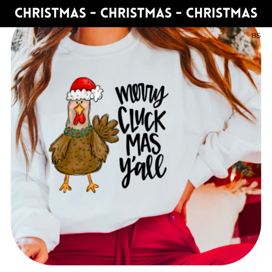 Merry Cluckmas Y'all Chicken