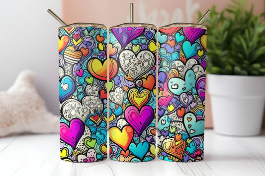 Neon Hearts