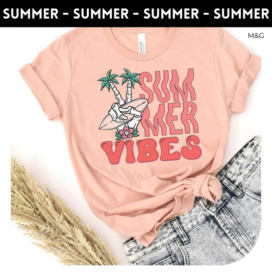 Summer Vibes Palm Trees