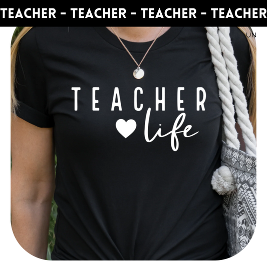 Teacher Life White