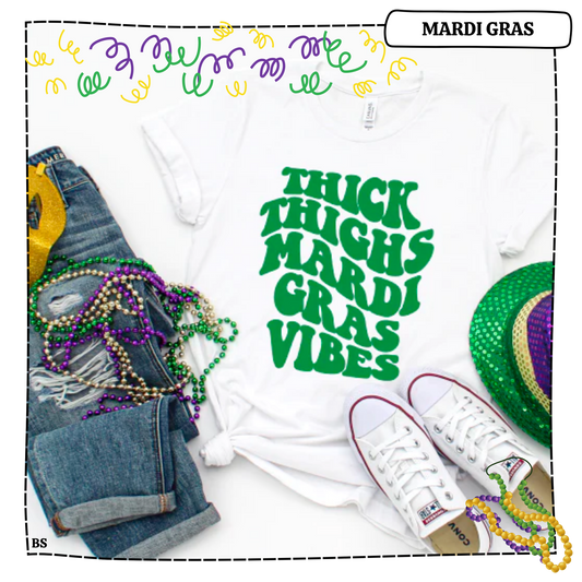 Thich Thighs Mardi Gras Vibes